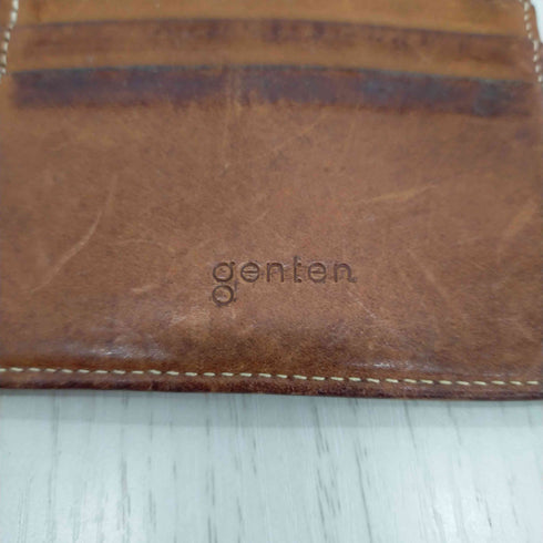 ゲンテン genten 長財布 レザー ラウンドファスナー レディース