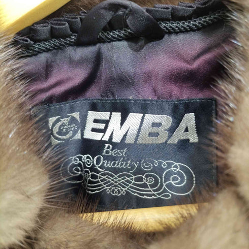 エンバ EMBA ブルーアイリスミンクコート レディース