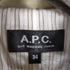 アーペーセー A.P.C. ステンカラーコート ロング ラグランスリーブ レディース 34