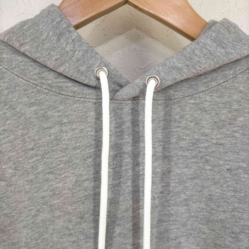 メゾンキツネ MAISON KITSUNE メゾンキツネ チラックスロゴ スウェットパーカー メンズ import:L
