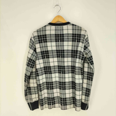 シュプリーム Supreme tartan henley タータン ヘンリー L/S Tシャツ メンズ import:S
