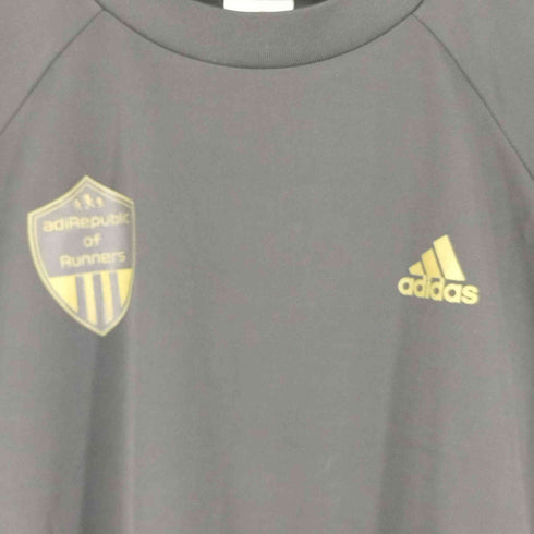 アディダス adidas CLIMA365 ポリ地ラグラントップス メンズ import:M