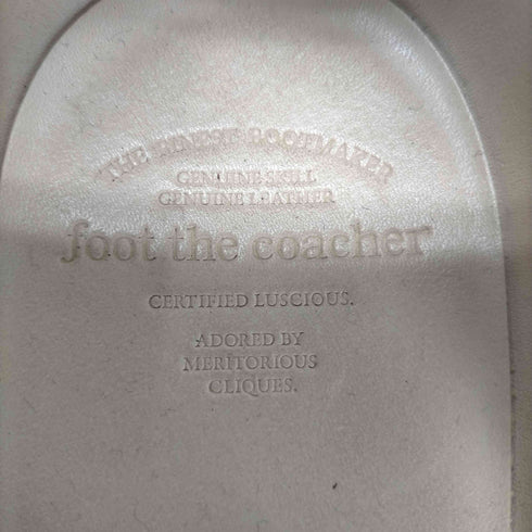 フットザコーチャー foot the coacher T-STRAP SHOES メンズ 8 1/2 26.5cm