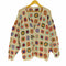 ニッチ niche. INDUSTRIAL HINDUSTAN CROCHET CARDIGAN COLORFUL メンズ