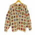 ニッチ niche. INDUSTRIAL HINDUSTAN CROCHET CARDIGAN COLORFUL メンズ