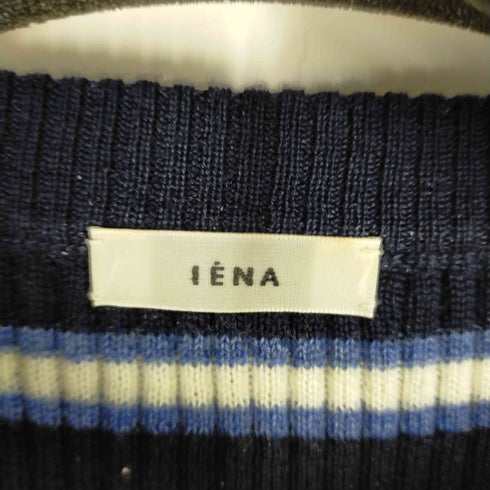 イエナ IENA 3x3リブ クルーネックプルオーバー ニット カットソー レディース