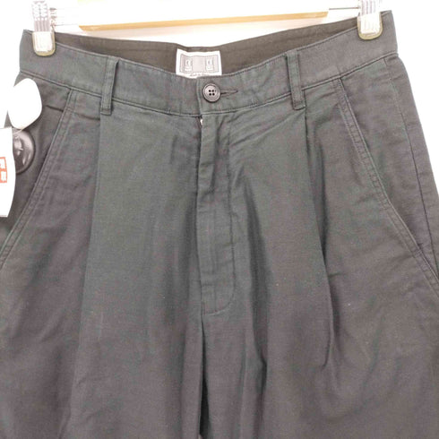 シーイー C.E 22SS ONE TUCK PANTS BLACK メンズ s