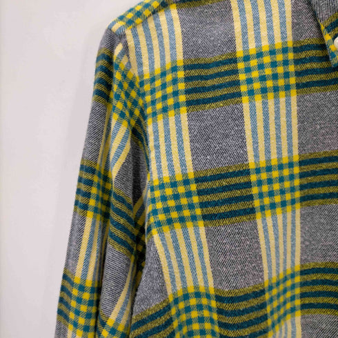 インディヴィジュアライズドシャツ individualized shirts L/S チェック柄BDネルシャツ メンズ 15 1/2
