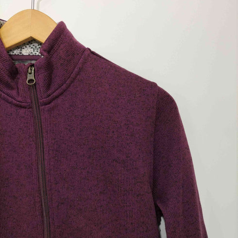 エディーバウアー Eddie Bauer 裏起毛 モックネック ジップアップパーカー レディース PS