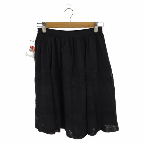 マッキントッシュフィロソフィー MACKINTOSH PHILOSOPHY ニットスカート ロング フレア パンチング レディース 38