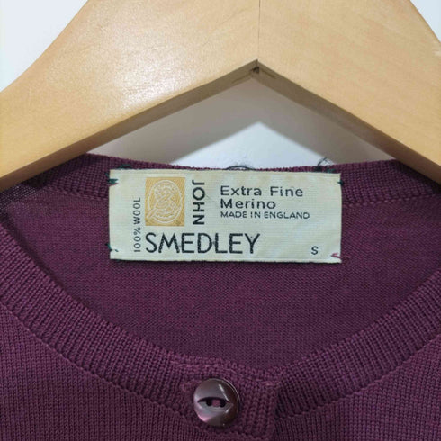 ジョンスメドレー JOHN SMEDLEY クルーネック ニットカーディガン レディース import:S