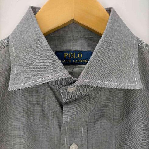 ポロラルフローレン POLO RALPH LAUREN L/S スモールポニー刺繍 ウィングカラーシャツ メンズ 15 1/2