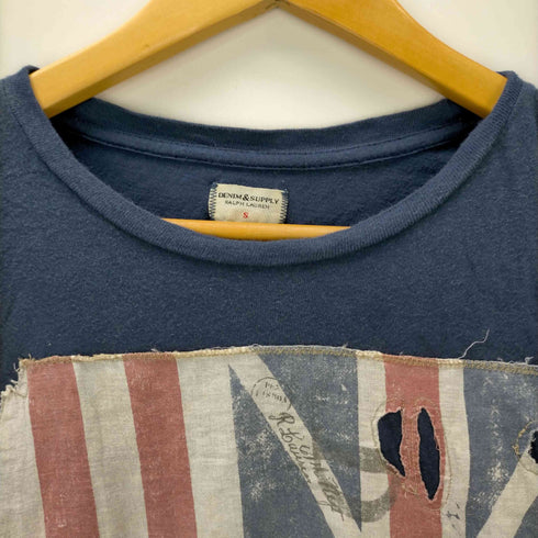 デニムアンドサプライ ラルフローレン DENIM & SUPPLY RALPH LAUREN S/S フェードフラッグTシャツ メンズ JPN:S