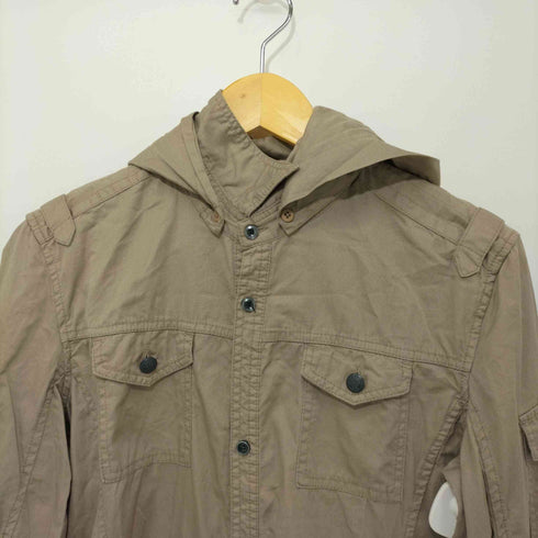 ハイダウェイニコル HIDEAWAYS NICOLE フード付きモッズコート レディース 46