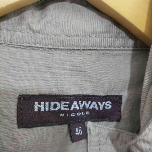 ハイダウェイニコル HIDEAWAYS NICOLE フード付きモッズコート レディース 46
