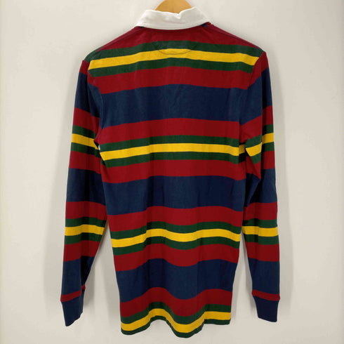 ポロバイラルフローレン Polo by RALPH LAUREN L/S ボーダー エンブレムラガーシャツ メンズ JPN:XS