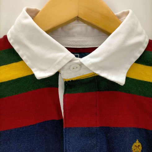ポロバイラルフローレン Polo by RALPH LAUREN L/S ボーダー エンブレムラガーシャツ メンズ JPN:XS