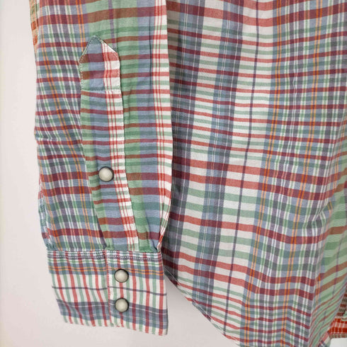 ポロバイラルフローレン Polo by RALPH LAUREN L/S チェック柄ウエスタンシャツ メンズ JPN:S