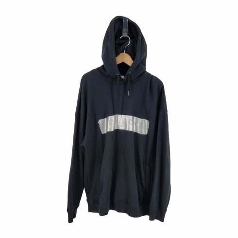 ジバンシィ GIVENCHY 21SS シルバーライン エンボスロゴ プルオーバー スウェットパーカー メンズ import:L