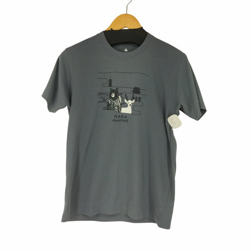 モンベル mont bell フロントプリント S/S Tシャツ レディース import:XS
