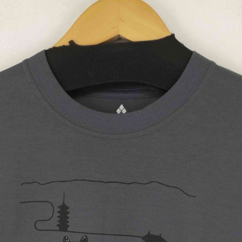 モンベル mont bell フロントプリント S/S Tシャツ レディース import:XS