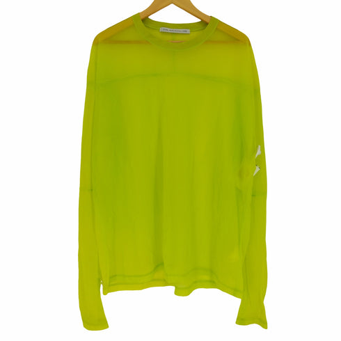 ジョンローレンスサリバン JOHN LAWRENCE SULLIVAN 20SS FOOTBALL TOP シアー ネオン フットボール シャツ メンズ JPN:M