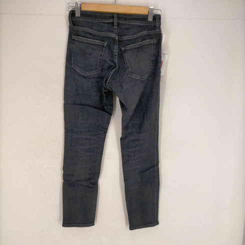 レッドカード RED CARD スキニーデニムパンツ ジーンズ ストレッチ ダメージ加工 22 黒 ブラック レディース 22