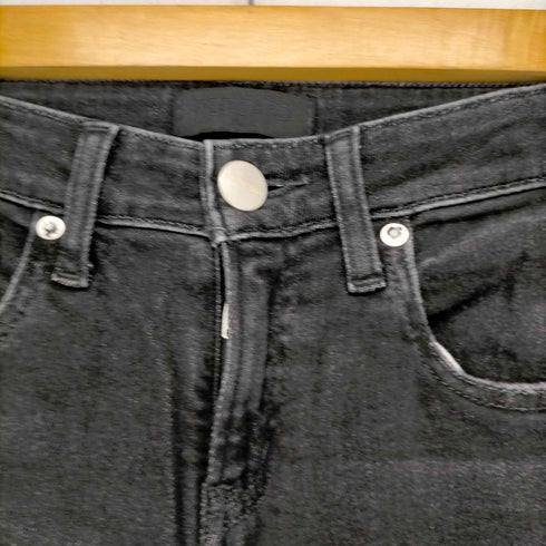 レッドカード RED CARD スキニーデニムパンツ ジーンズ ストレッチ ダメージ加工 22 黒 ブラック レディース 22