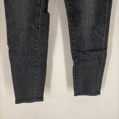 レッドカード RED CARD スキニーデニムパンツ ジーンズ ストレッチ ダメージ加工 22 黒 ブラック レディース 22