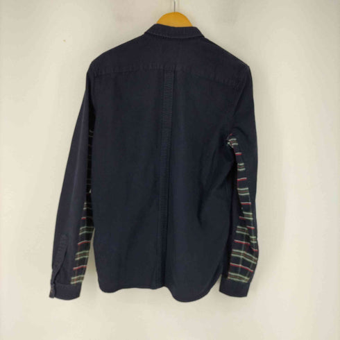 フレッドペリー FRED PERRY チェック切替 L/S シャツ メンズ import:M