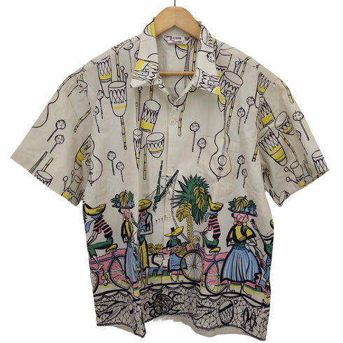 バッカーズ Backers 総柄アロハシャツ メンズ JPN:L