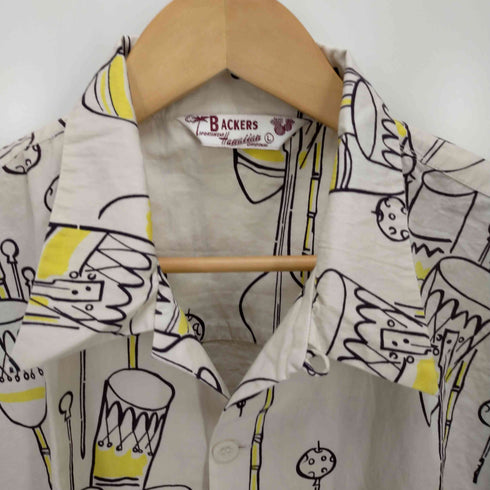 バッカーズ Backers 総柄アロハシャツ メンズ JPN:L