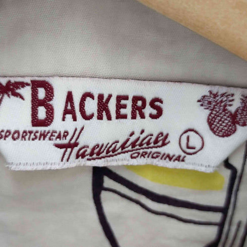 バッカーズ Backers 総柄アロハシャツ メンズ JPN:L