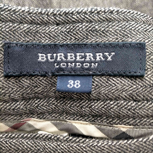 バーバリーロンドン BURBERRY LONDON ヘリンボーンパンツ レディース EUR:38