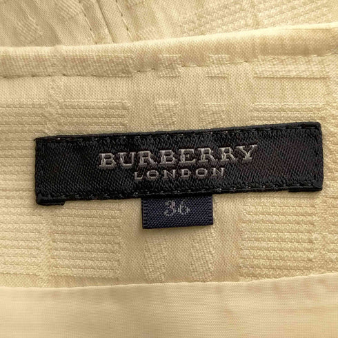 バーバリーロンドン BURBERRY LONDON チェック柄スカート レディース EUR:36