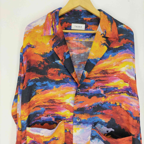 ターク TAAKK 19SS EVENING CAMOUFLAGE SHIRTS-JACKET イブニングカモフラージュジャケット メンズ JPN:2