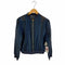 ザラ ZARA ストライプ柄 ジップアップ ジャケット レディース JPN:M