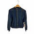 ザラ ZARA ストライプ柄 ジップアップ ジャケット レディース JPN:M