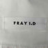 フレイアイディー FRAY I.D タイプライター ハイネック ブラウス レディース FREE