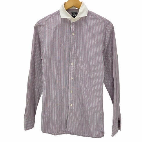 ラグビーラルフローレン Rugby Ralph Lauren L/S ストライプ ウィングカラーシャツ メンズ JPN:XS