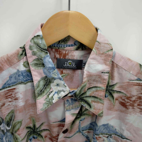 イオラニ IOLANI ボックスシルエット総柄アロハシャツ メンズ JPN:M