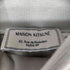 メゾンキツネ MAISON KITSUNE メゾンキツネ ロゴ刺繍 タートルネック カットソー プルオーバー 長袖 S グレージュ レディース JPN:S