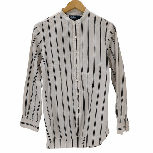 ポロバイラルフローレン Polo by RALPH LAUREN L/S ストライプ バンドカラーシャツ メンズ JPN:S