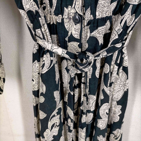 ザラ ZARA 総柄ボタンワンピース レディース JPN:S