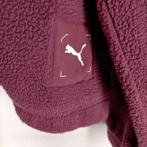プーマ PUMA NU-TILITY ボアハーフジップ シェルパ スウェット レディース JPN:L