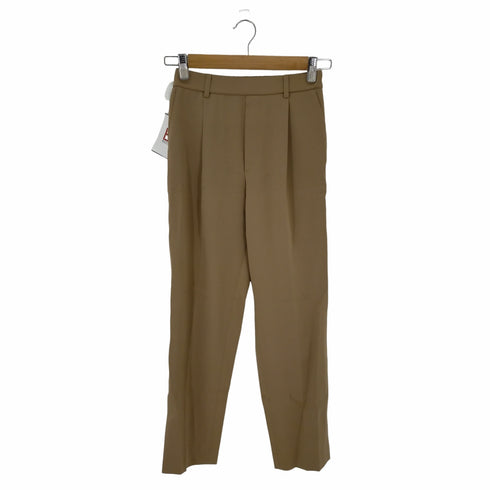 アナイ ANAYI 21AW ストレッチテーパードパンツ タック イージー レディース 34