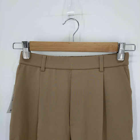 アナイ ANAYI 21AW ストレッチテーパードパンツ タック イージー レディース 34