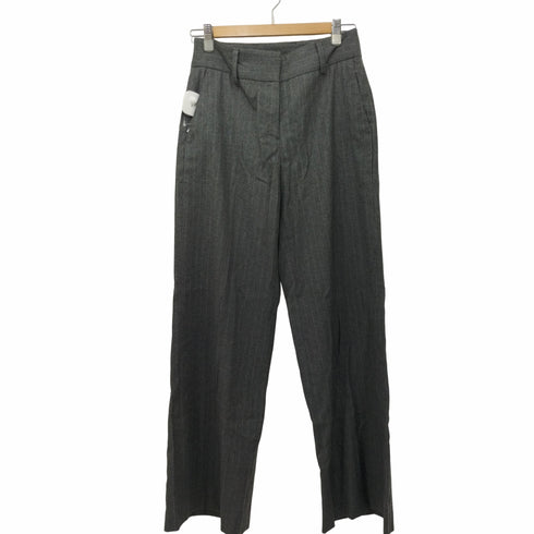インコテックス INCOTEX slowear ストライプ ウールワイドスラックス レディース JPN:38