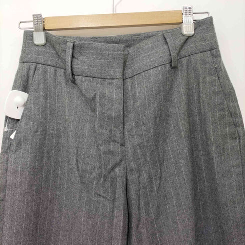 インコテックス INCOTEX slowear ストライプ ウールワイドスラックス レディース JPN:38