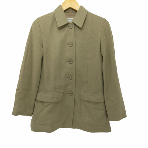 サックス フィフス アベニュー SAKS FIFTH AVENUE ウールハンティングコート レディース s